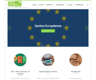 Campus-Coulommiers.eu(Campus Scolaire de Coulommiers) Screenshot