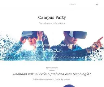 Campus-Party.com.co(Tecnolog) Screenshot