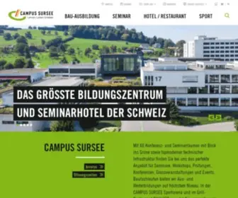 Campus-Sursee.ch(CAMPUS SURSEE) Screenshot