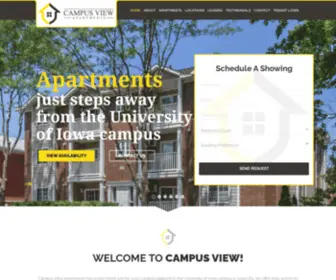 Campus-View.com(Campus View Apartments) Screenshot