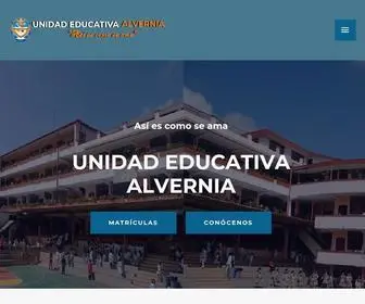 Campusalvernia.com(Unidad Educativa Alvernia) Screenshot