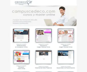 Campuscedeco.com(Campus Cedeco) Screenshot