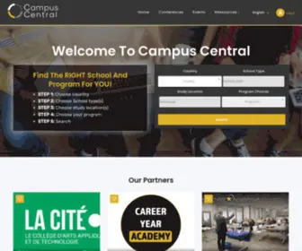 Campuscentral.ca(Campuscentral) Screenshot