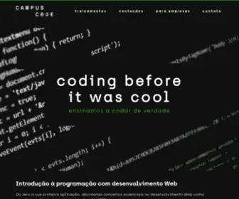 Campuscode.com.br(Campus Code) Screenshot