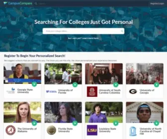 Campuscompare.com(Campus Compare) Screenshot