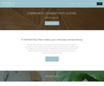 Campuscoworkingspace.com(Campus) Screenshot