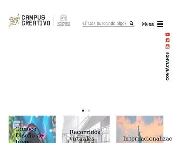 Campuscreativo.cl(Campus Creativo UNAB) Screenshot