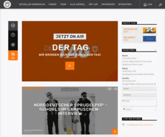 Campuscrew-Passau.de(Dein Uniradio) Screenshot