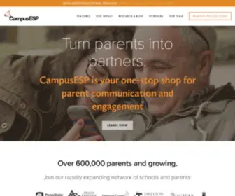 Campusesp.com(Turn parents into partners. CampusESP) Screenshot