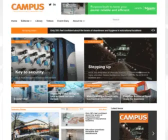 Campusestate.co.uk(Campus Estate Management Magazine) Screenshot