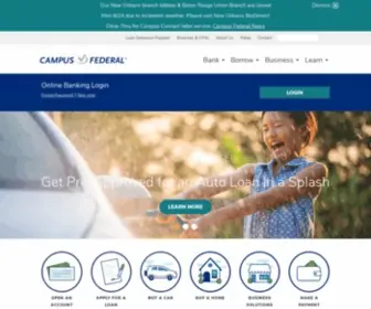 Campusfederal.org(Campus Federal) Screenshot