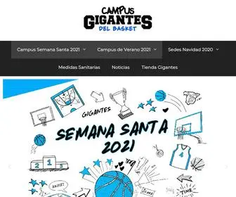 Campusgigantes.com(Los Mejores Campus de Baloncesto) Screenshot