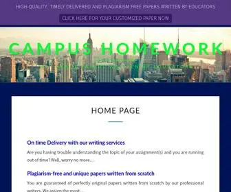 Campusgrades.com(CAMPUS HOMEWORK) Screenshot