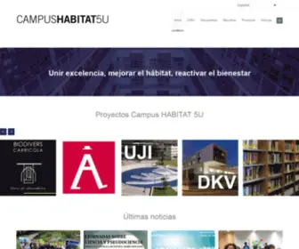 Campushabitat5U.es(Campus Habitat 5U) Screenshot