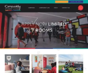 Campuskey.co.za(Premium Student Accommodation) Screenshot