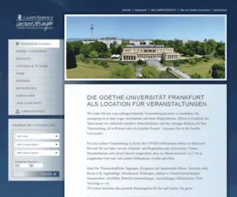 Campuslocation-Frankfurt.de(Startseite) Screenshot