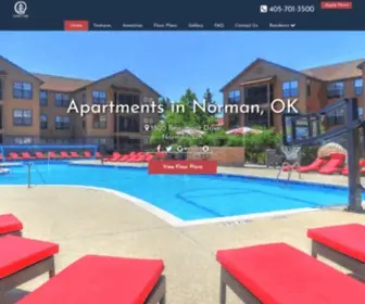 Campuslodgenorman.com(Campus Lodge) Screenshot