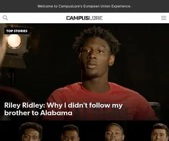 Campuslore.com(The Players' take on the College game) Screenshot