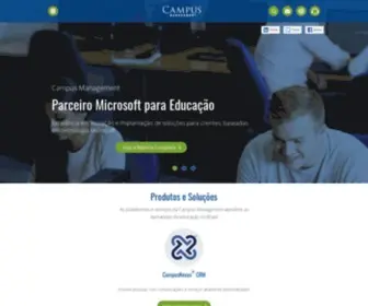 Campusmanagement.com.br(Corp®) Screenshot