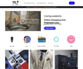 Campusmarts.com(An Online shop) Screenshot