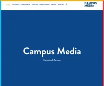 Campusmedia.de(Campus Media) Screenshot