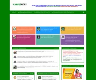 Campusnews.com.ng(Campus News) Screenshot