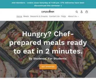 Campusoven.com(Campus Oven) Screenshot