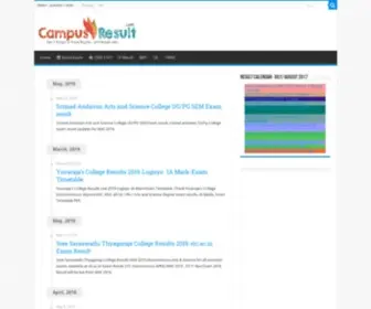 Campusresult.com(Get all india exam result live) Screenshot