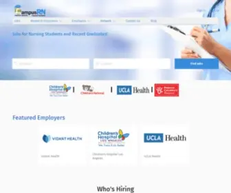 Campusrn.com(Nursing Jobs) Screenshot