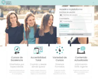 Campussagij.com.ar(Campus SAGIJ) Screenshot