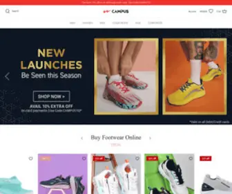 Campusshoes.com(Campus Shoes) Screenshot