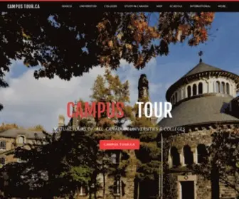 Campustour.ca(CAMPUS TOUR.CA) Screenshot