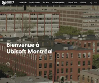 Campusubisoft.com(Ubisoft montréal) Screenshot