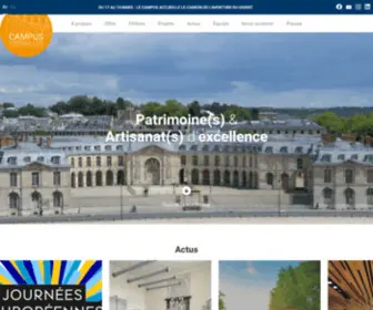 Campusversailles.fr(Campus Versailles) Screenshot