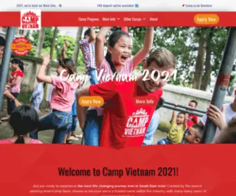 CampVietnam.com(Summer Camp Vietnam) Screenshot