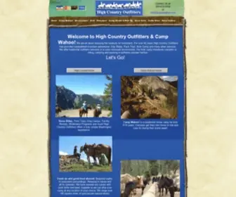 Campwahoo.com(Camp Wahoo Horse Camp) Screenshot