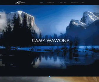 Campwawona.org(Camp Wawona) Screenshot