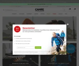 Campz.fr(Équipement) Screenshot
