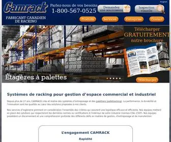 Camrack.com(Étagère Industrielle) Screenshot