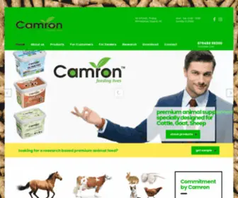 Camronfeeds.com(Premium quality cattle feed) Screenshot