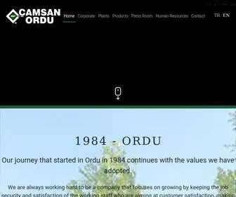 Camsanordu.com(çamsan) Screenshot