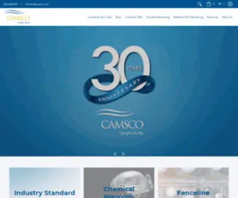 Camsco.com(Thermal desorption) Screenshot