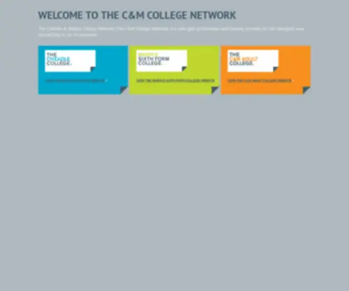 Camsfc.ac.uk(Cheadle and Marple Sixth Form College) Screenshot
