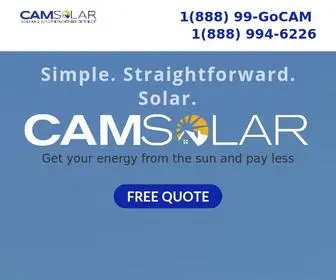 Camsolar.us(CAM Solar Inc) Screenshot