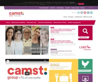 Camst.it(Azienda di Ristorazione e Facility Services) Screenshot