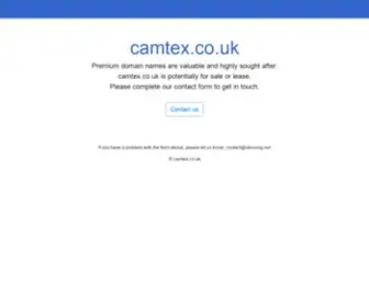 Camtex.co.uk(camtex) Screenshot