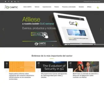 Camtic.org(Home) Screenshot