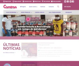 Camtra.org.br(Casa da Mulher Trabalhadora) Screenshot