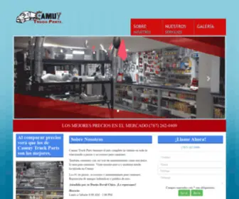 Camuytruckparts.com(Camiones) Screenshot