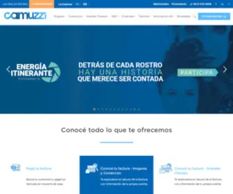Camuzzigas.com.ar(Camuzzi Gas) Screenshot
